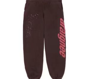 Brown Sp5der Araignée Sweatpants Style and Comfort