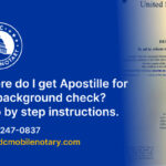 How to Obtain an FBI Background Check and Apostille: A Step-by-Step Guide