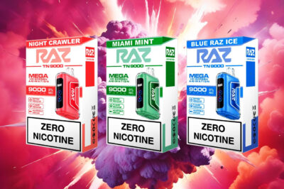 Why RAZ TN9000 Zero Nicotine Stands Out in the Vaping World?