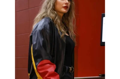 Taylor Swift’s Kansas City Match 2024 Leather Jacket: A Bold Fashion Statement