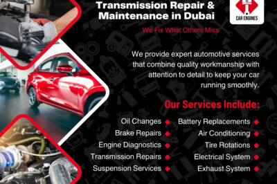 Reliable Used Transmissions for Sale in the UAE – Car Engines