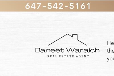 Your Trusted Real Estate Partner in Etobicoke – Baneet Waraich