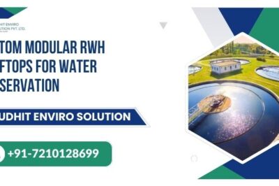 Custom Modular RWH Rooftops for Water Conservation