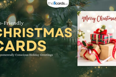 Eco-friendly Christmas cards: environmentally conscious holiday greetings