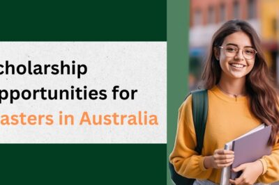 Scholarship Opportunities for Masters in Australia