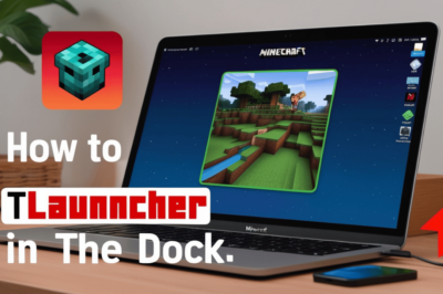 How to Keep TLauncher in the Dock