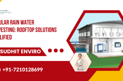 Modular Rain Water Harvesting: Rooftop Solutions Simplified