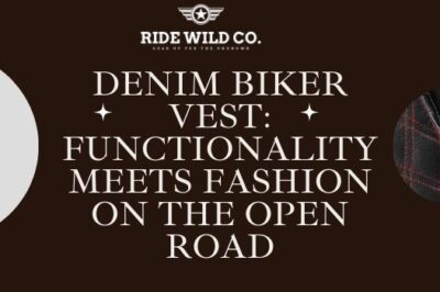 Denim Biker Vest: Functionality Meets Fashion on the Open Road Denim Biker Vest: Functionality Meets Fashion on the Open Road