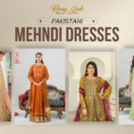 Shop Pakistani Mehndi Dresses at Rang Jah for a Glamorous Look