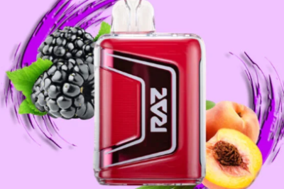 Exploring the Bold Fusion of Black Cherry Peach in the RAZ TN9000 Disposable Vape