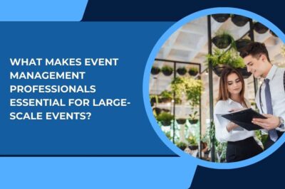 What Makes Event Management Professionals Essential for Large-Scale Events?