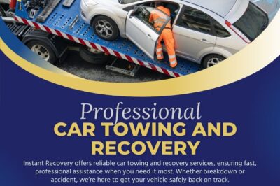 Car Recovery Services in London: InstantRecovery Has You Covered