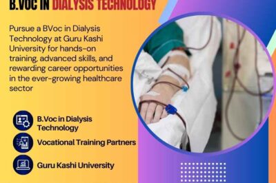 How Can a Dialysis Technology BVoc Improve Patient Care Knowledge?