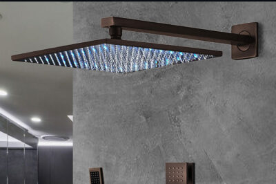 Experience Unmatched Luxury with FontanaShowers LED Rain Head Showers