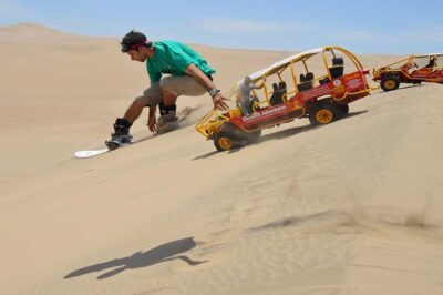 Dubai’s Desert Adventure: A Day of Dune Buggy Riding and Sandboarding