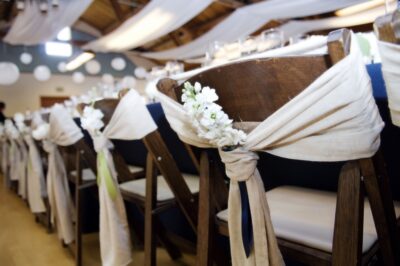 Wedding Chair Sashes: Adding Elegance and Style to Your Big Day