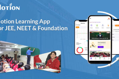 About Motion Learning App for JEE, NEET & Foundation Preparation