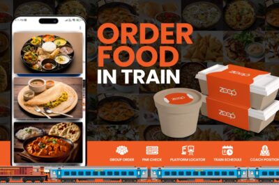 Online Food Ordering Platforms for Train Travelers