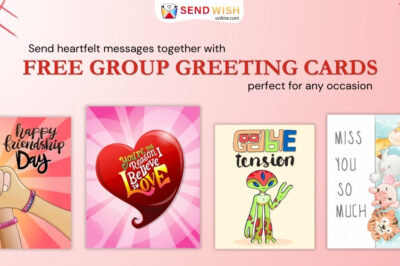Free Group Greeting Cards: Cheery Wishes Without the Expense Free Group Greeting Cards: Cheery Wishes Without the Expense