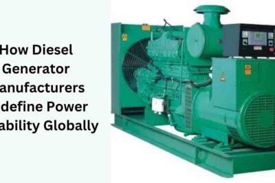 How Diesel Generator Manufacturers Redefine Power Reliability Globally How Diesel Generator Manufacturers Redefine Power Reliability Globally