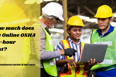 How much does the Online OSHA 30-hour cost?