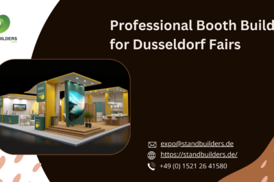 Professional Booth Builder for Dusseldorf Fairs