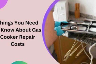 Things You Need to Know About Gas Cooker Repair Costs