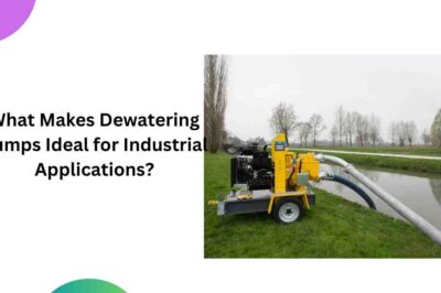 What Makes Dewatering Pumps Ideal for Industrial Applications?