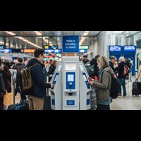 a-photo-of-a-charity-kiosk-machine-in-a-public-transportaion-lounge