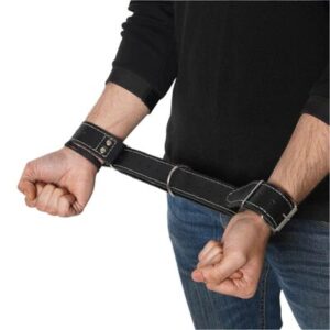 leather bondage handcuffs, leather cuffs, bondage cuffs, BDSM suspension cuffs, leather bondage cuffs