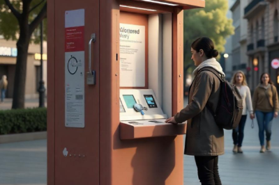 Donation Kiosk Machines for Building Rural Schools in Developing Nations