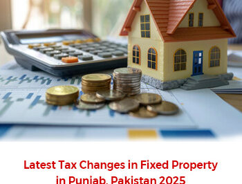 Latest Tax Changes in Fixed Property in Punjab, Pakistan 2025
