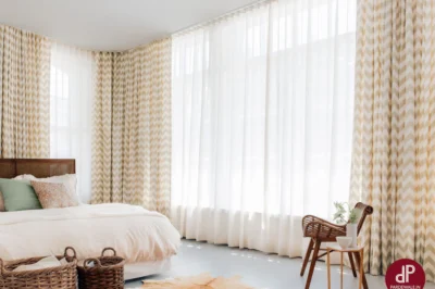 Textured & Patterned Layered Curtains