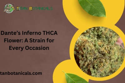 Dante’s Inferno THCA Flower: A Strain for Every Occasion
