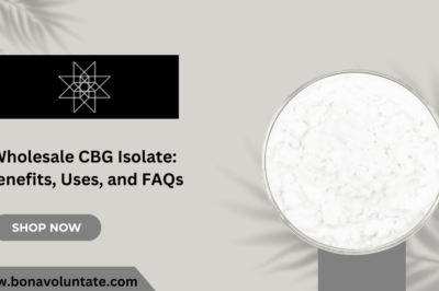 Wholesale CBG Isolate: Benefits, Uses, and FAQs