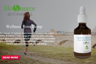 Wellness from Hemp: How Active Spectrum Extracts Enhance Your Health