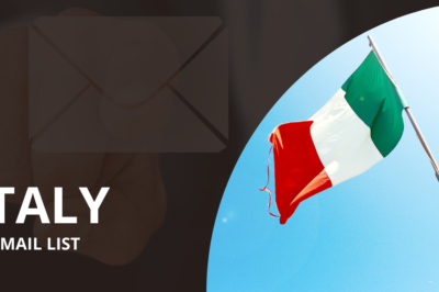 Italy Consumer Email Database: A Powerful Asset for Business Growt