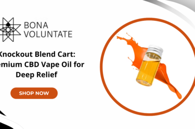 Knockout Blend Cart: Premium CBD Vape Oil for Deep Relief