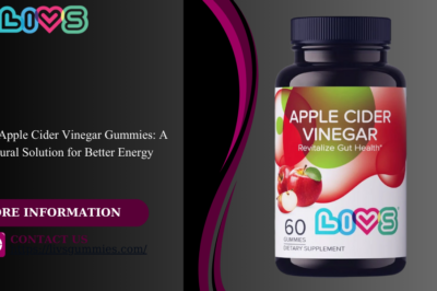 LIVS Apple Cider Vinegar Gummies: A Natural Solution for Better Energy
