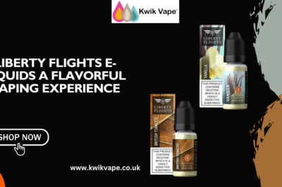 Liberty Flights E Liquid | Best Vape Juice in the UK | Kwik Vape