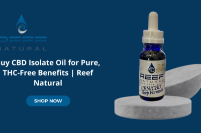 Buy CBD Isolate Oil for Pure, THC-Free Benefits | Reef Natural