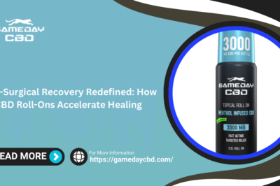 Post-Surgical Recovery Redefined: How CBD Roll-Ons Accelerate Healing Post-Surgical Recovery Redefined: How CBD Roll-Ons Accelerate Healing