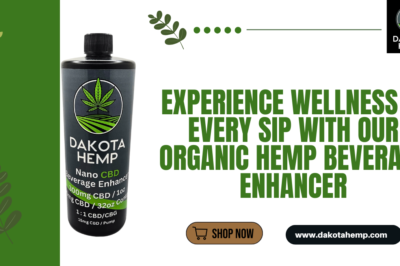 Wellness in Every Sip with Our Organic Hemp Beverage Enhancer