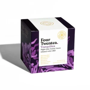 Four Twentea 10mg CBD Herbal Tea - Tranquilitea

