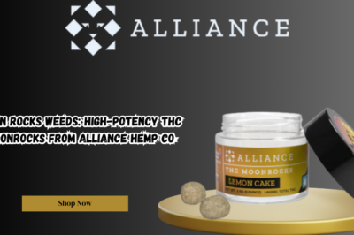 Moon Rocks Weeds: High-Potency THC Moonrocks from Alliance Hemp Co