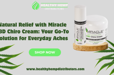 Relieve Discomfort Naturally with Chirocare Cream from Healthy Hemp Distributors