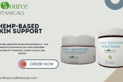 Naturally Radiant: The Power of Hemp-Based Skin Support for Holistic Wellness