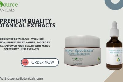 Nature’s Power: Why Premium Quality Botanical Extracts Matter