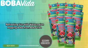 Watermelon Popping Boba