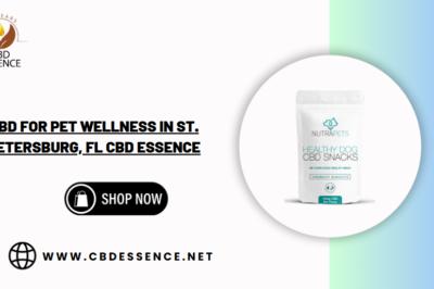 CBD for Pet Wellness in St. Petersburg, FL CBD Essence